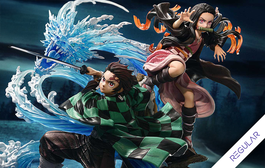 Demon Slayer - Kamado Tanjiro & Kamado Nezuko (Regular) 1/6 Scale Statue