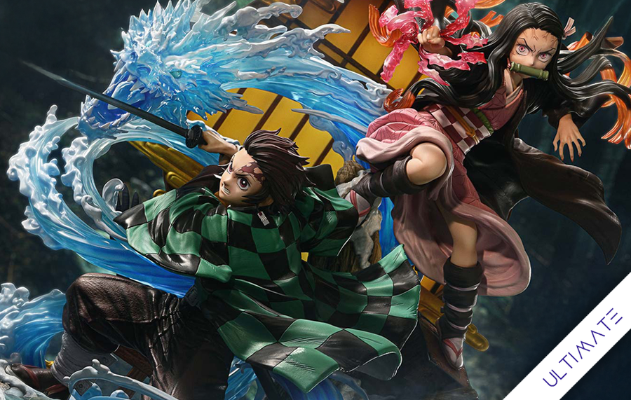 Demon Slayer - Kamado Tanjiro & Kamado Nezuko (Ultimate) 1/6 Scale Statue