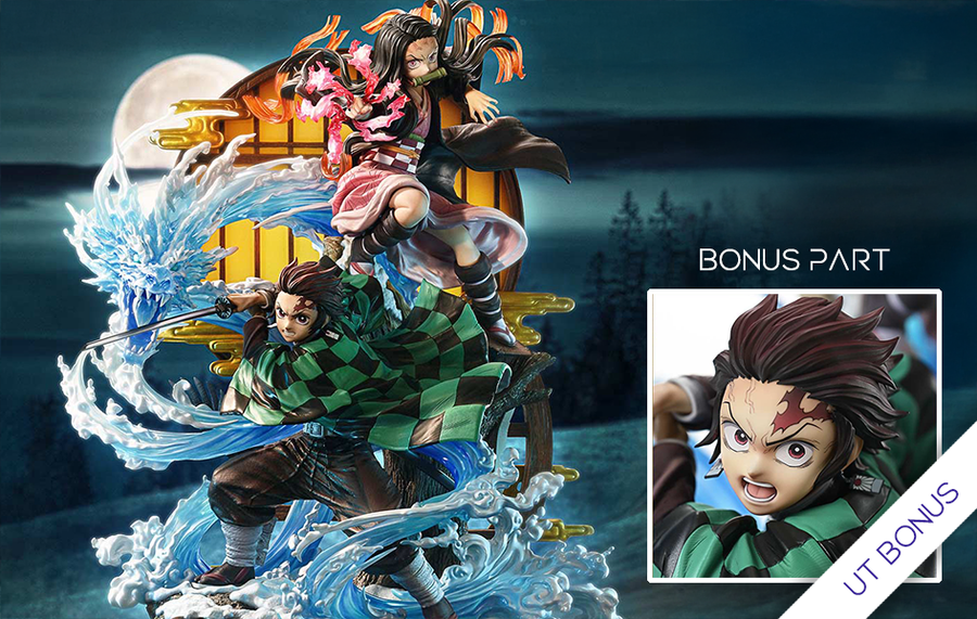 Demon Slayer - Kamado Tanjiro & Kamado Nezuko (Ultimate Bonus) 1/6 Scale Statue
