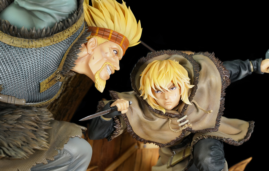Vinland Saga - Thorkell vs. Thorfinn 1/6 Scale Statue - Spec Fiction Shop