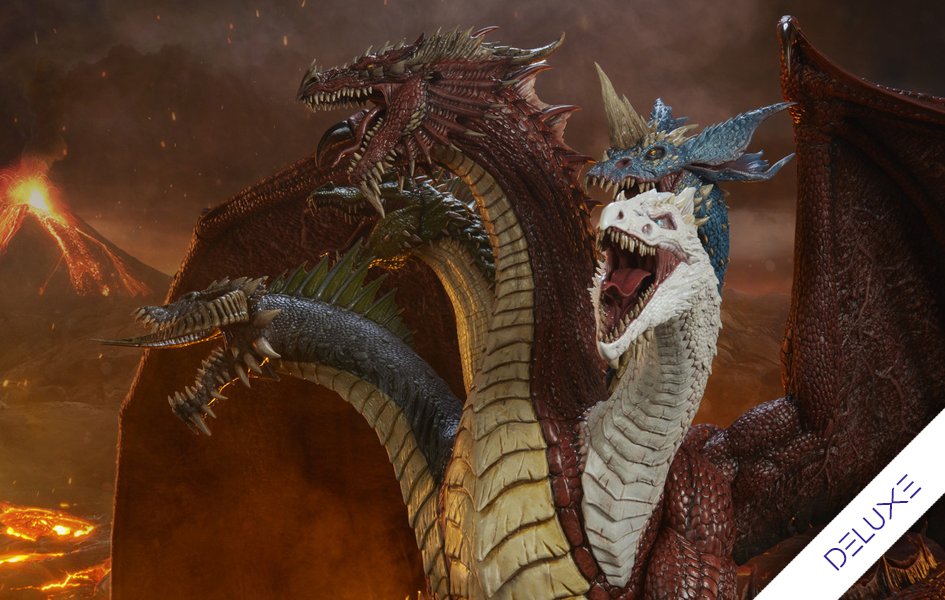 通販 送料無料  Statue (Deluxe) Tiamat - Dragons of Dungeons - Shop Fiction Spec TRPG