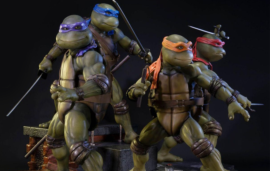 Teenage Mutant Ninja Turtles Classic (1990) Statue Set