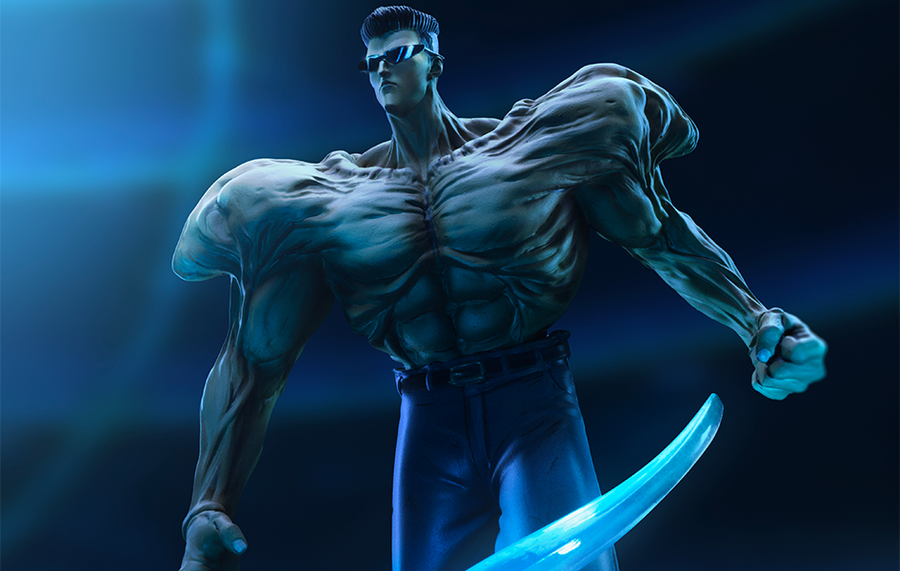 YuYu Hakusho - Toguro Art Scale 1/10