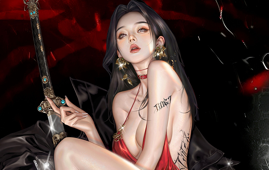 Brilliant Goddess Series - Touken Ranbu 1/4 Scale Statue