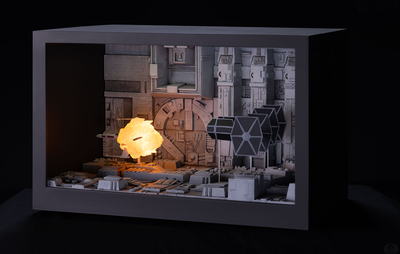 Star Wars (1977) - Trench Run Diorama