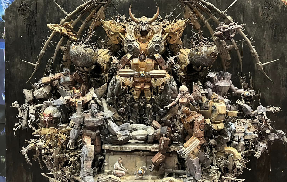 Unicorn on Throne Statue Spec Fiction Shop