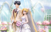 Sailor Moon - Tsukino Usagi & Chiba Mamoru Wedding 1/6 Scale Statue by Cats Tail Studio
