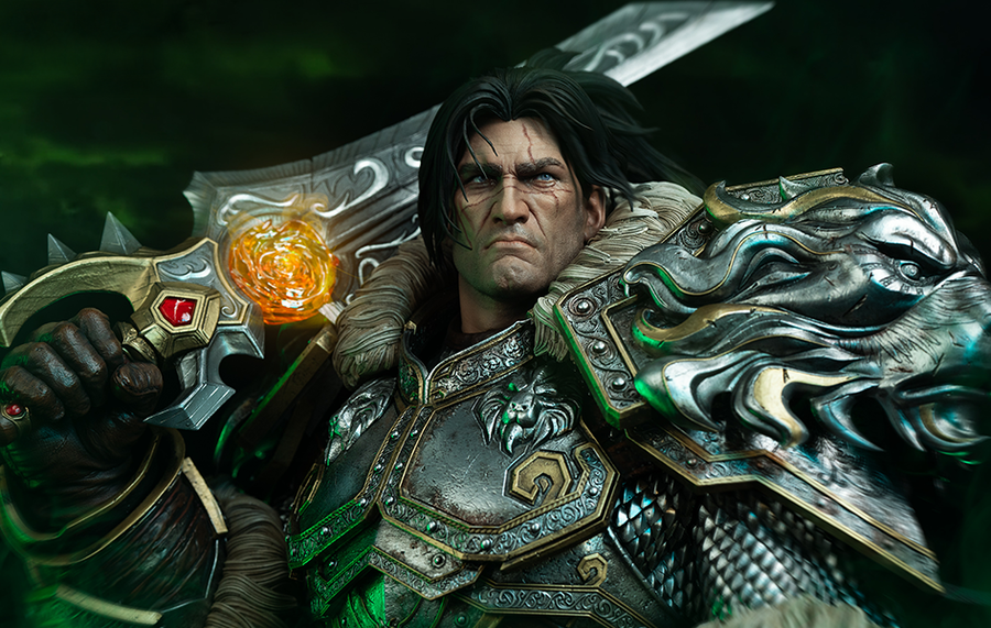 World of Warcraft - Varian Wrynn 1/3 Scale Bust