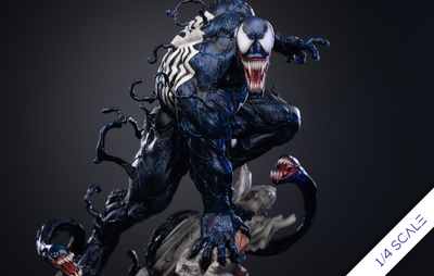 MQ059-Venom (Exclusive) 1/4 Scale Statue by Pin Jiang Iron Studio