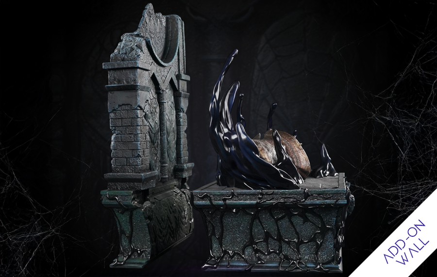 Venom (Back Wall) Prestige Series 1/3 Scale Base Add-On