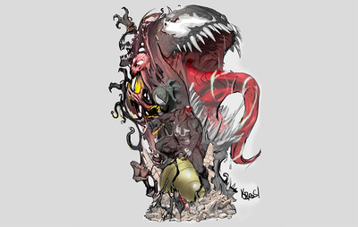 Venom Fine Art Bust