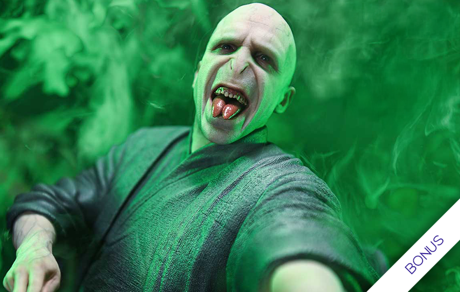 Harry Potter - Lord Voldemort (Bonus) 1/4 Scale Statue