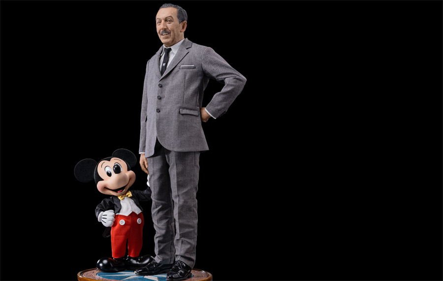 Walt Disney & Mickey Mouse (Special Ed.) Legacy Replica 1/4