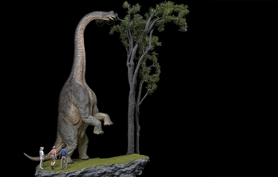 Jurassic Park - Welcome to Jurassic Park (Special Ed.) Demi Art Scale 1/20