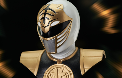 Mighty Morphin Power Rangers - White Ranger Legends in 3-Dimensions 1/2 Scale Bust