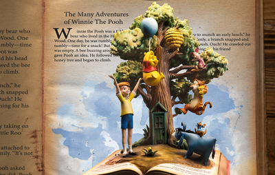 Winnie the Pooh & Friends (100th Anniversary) Art Scale 1/10