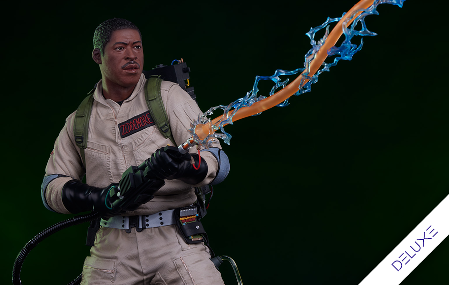 Ghostbusters - Winston Zeddemore (Deluxe) 1/4 Scale Statue