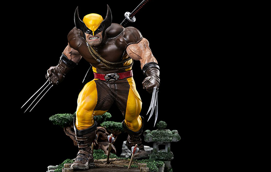 デラックス　アートスケール　1/10 ウルヴァリン　アンリーシュド Wolverine Unleashed Deluxe 1:10 Scale Statue by Iron Studios