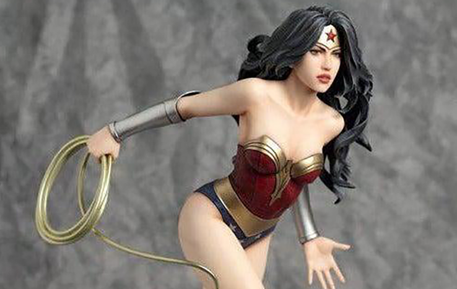 DC Comics Collection Fantasy Figure Gallery Wonder Woman Statue (LUIS ROYO)  by Yamato