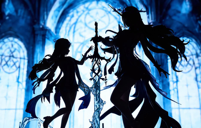 Wuthering Waves - Fleurdelys & Cartethyia Statue