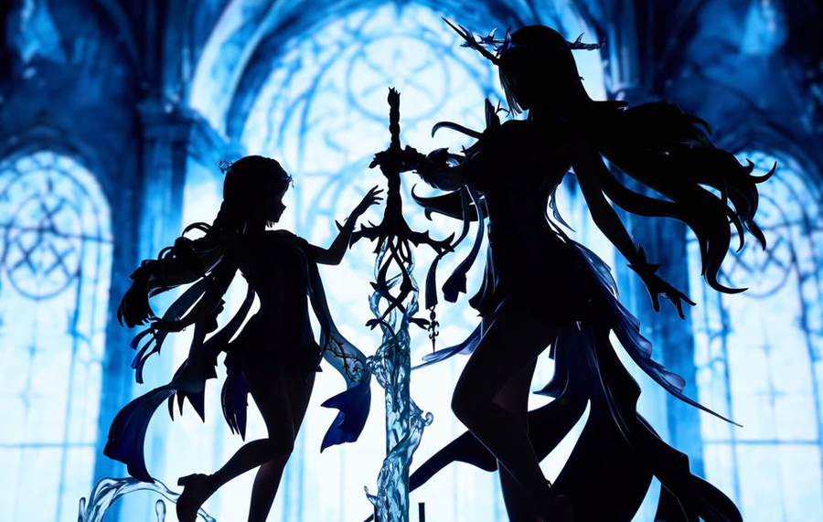 Wuthering Waves - Fleurdelys & Cartethyia Statue