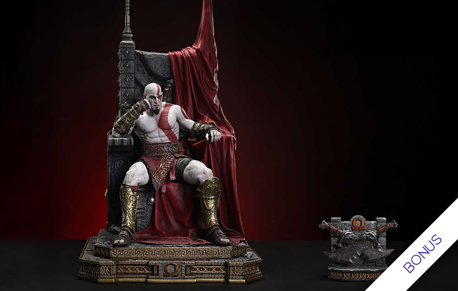 God of War Ragnarök: Valhalla - Young Kratos (Bonus) 1/3 Scale Statue
