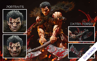 Berserk - Zodd Legacy Art (Deluxe Bonus) 1/4 Scale Statue