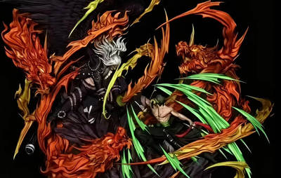 One Piece - Zoro vs. King Statue
