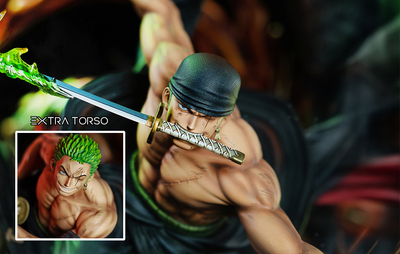 Roronoa Zoro Three Sword Style 1/6 Scale Statue by Toei