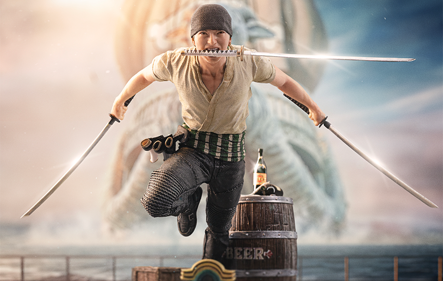 One Piece (Netflix) - Roronoa Zoro Art Scale 1/10