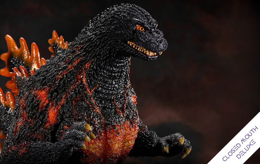The Legacy Series: Tanaka Kenichi Modeling Collection - Godzilla 1995 (Deluxe Closed Mouth) Statue