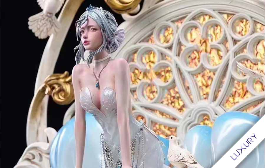 Ghostblade - Looking Ahead (Luxury Ed.) 1/4 Scale 3D Wall Statue