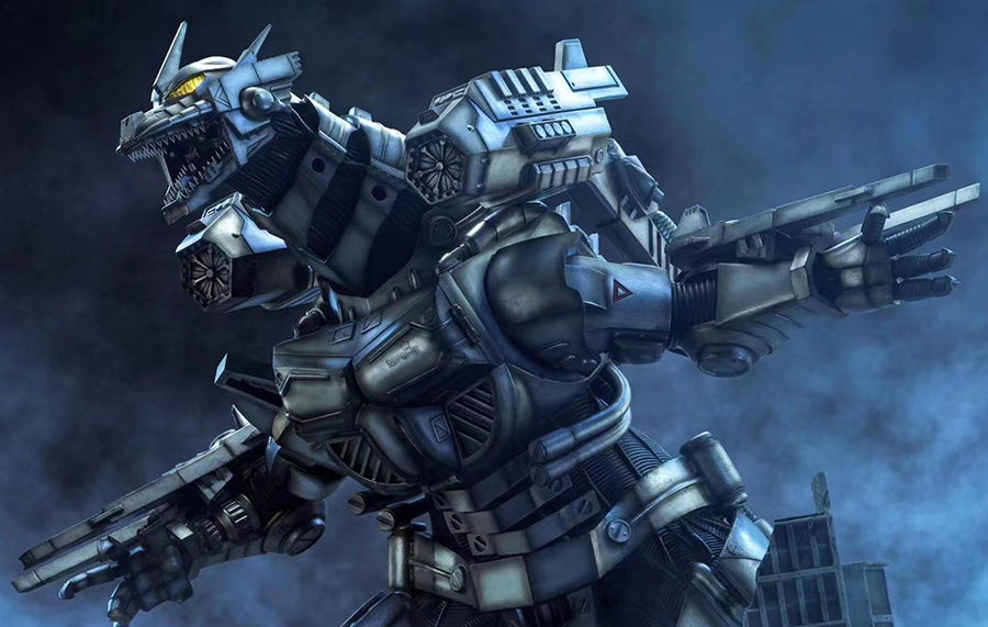 Mechagodzilla 2003 85cm Statue