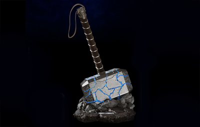 Thor Love and Thunder - Mjolnir Life-Size Statue