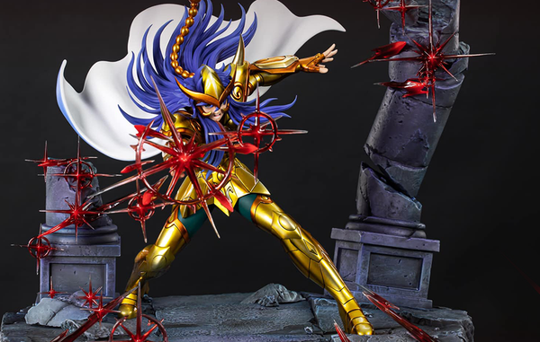 Saint Seiya Twelve Gold Saints Resonance Series Scorpio Milo 1/4 Scale  Limited Edition Statue