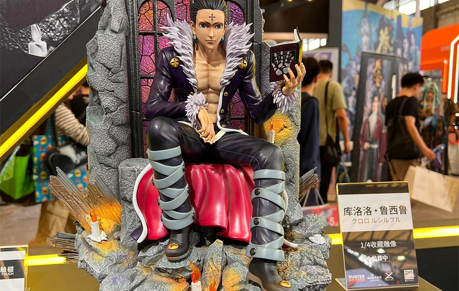 Hunter x Hunter - Kuroro Lucilfer Statue