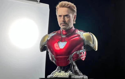 Iron Man (Robert Downey Jr.) 1:1 Life-Size Bust