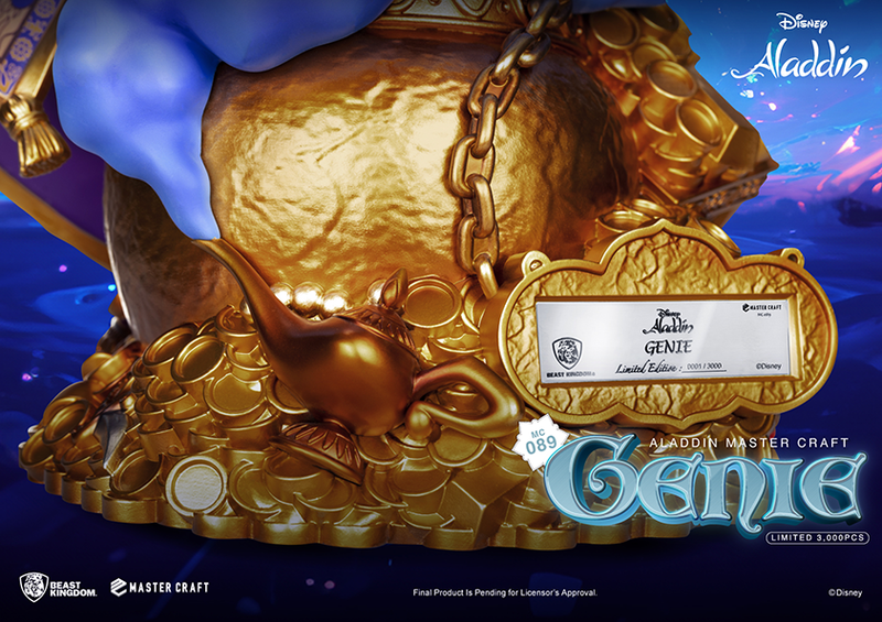 Aladdin - Genie MC-089 Master Craft Statue - Spec Fiction Shop