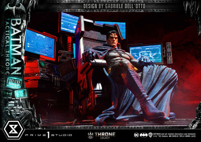 Batman Tactical Throne (Deluxe Bonus Version) 1/4 Scale Statue