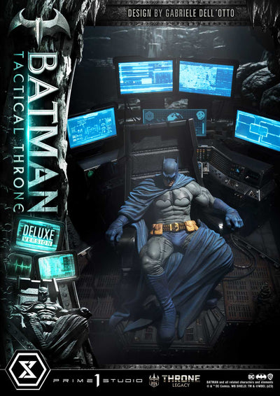 Batman Tactical Throne (Deluxe Bonus Version) 1/4 Scale Statue