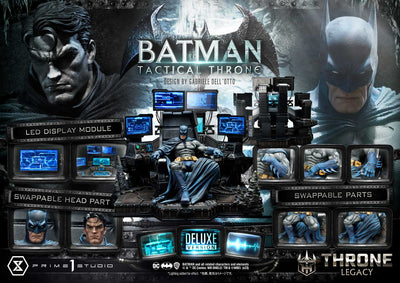 Batman Tactical Throne (Deluxe Bonus Version) 1/4 Scale Statue