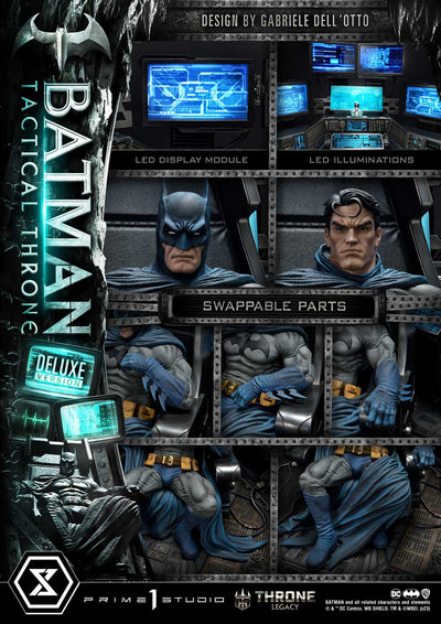 Batman Tactical Throne (Deluxe Bonus Version) 1/4 Scale Statue
