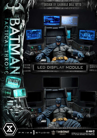 Batman Tactical Throne (Deluxe Bonus Version) 1/4 Scale Statue