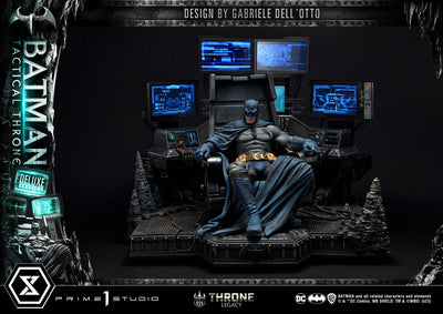 Batman Tactical Throne (Deluxe Bonus Version) 1/4 Scale Statue