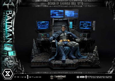 Batman Tactical Throne (Deluxe Bonus Version) 1/4 Scale Statue