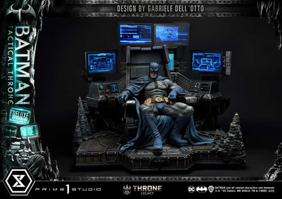 Batman Tactical Throne (Deluxe Bonus Version) 1/4 Scale Statue