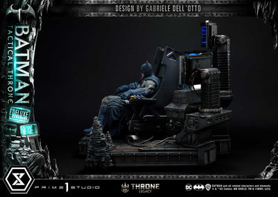 Batman Tactical Throne (Deluxe Bonus Version) 1/4 Scale Statue