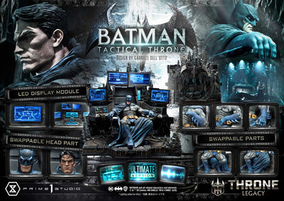 Batman Tactical Throne (Ultimate Bonus Version) 1/4 Scale Statue