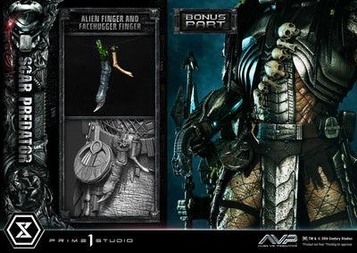 Ailen vs. Predator - Scar Predator (DX Bonus Version) 1/3 Scale Statue