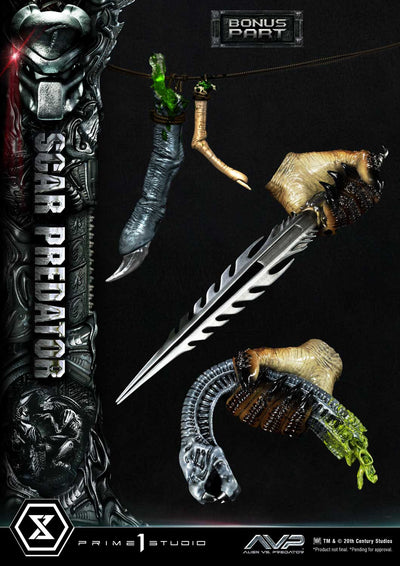 Ailen vs. Predator - Scar Predator (DX Bonus Version) 1/3 Scale Statue